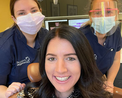 Lucy
Fixed ceramic braces
26 months
“I cannot thank Pallant enough for my new smile, to say I am happy with the transformation is an understatement”
Lucy's transformation is incredible! She had fixed braces for 26 months and just 14 practice visits in that time with the convenience of Dental Monitoring.
Lucy
Fixed ceramic braces
26 months
“I cannot thank Pallant enough for my new smile, to say I am happy with the transformation is an understatement”
Lucy's transformation is incredible! She had fixed braces for 26 months and just 14 practice visits in that time with the convenience of Dental Monitoring.